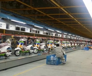 電動摩托車鏈板生產線